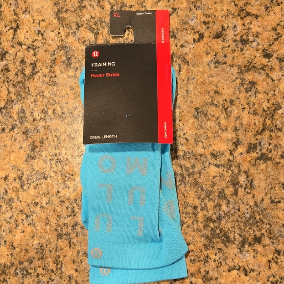 lululemon athletica Other - lululemon athletica Turquoise Training Socks
